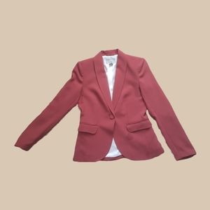 H&M Women's Blazer, Dusty Rose Pink, Size 8